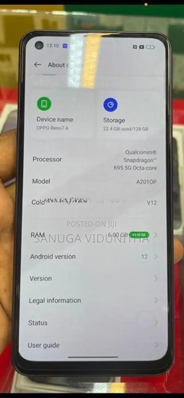 Oppo Reno7 A (Used)