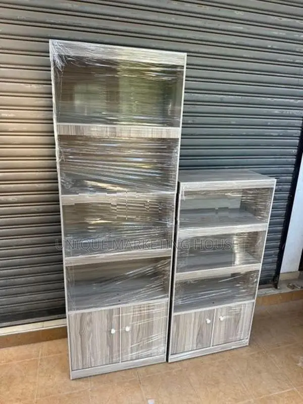 Modern Melamine American White Book Cupboards