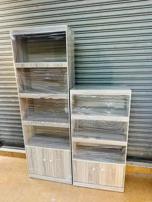 Modern Melamine American White Book Cupboards