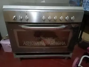 Gas Burner with Electric Oven