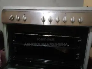 Gas Burner with Electric Oven