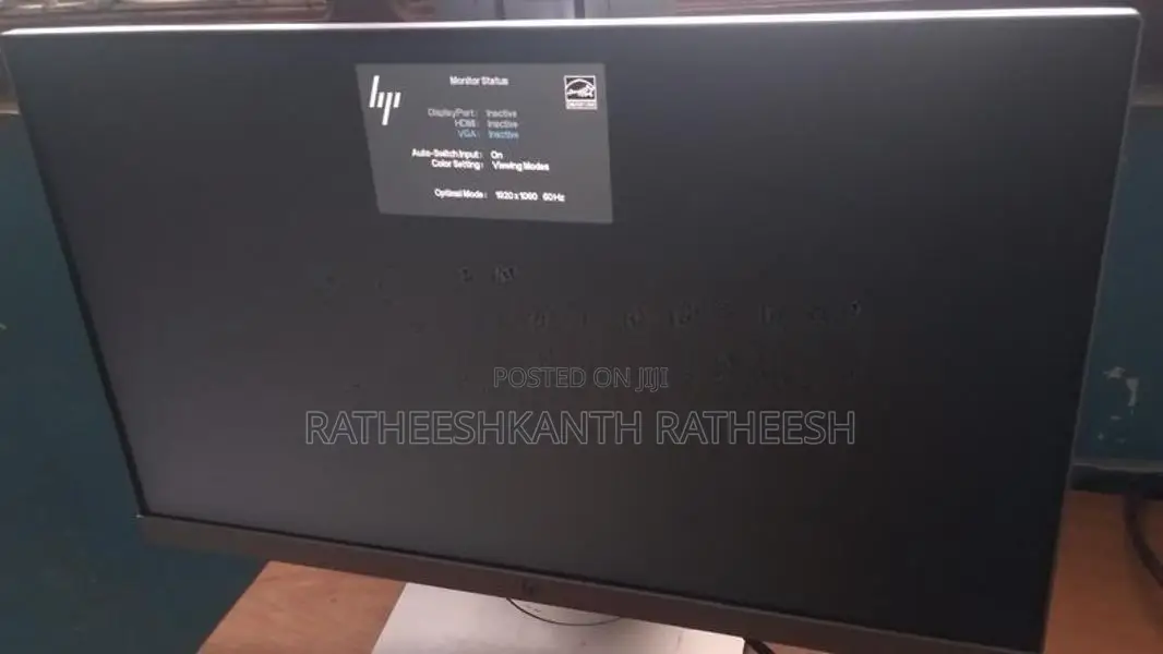 HP 21.5'' LCD Monitor