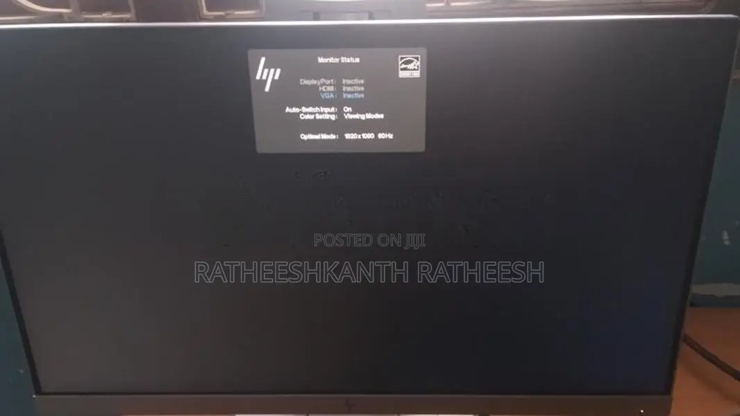 HP 21.5'' LCD Monitor