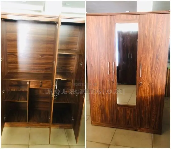 MODERN UNIQUE 3D MELAMINE WARDROBES