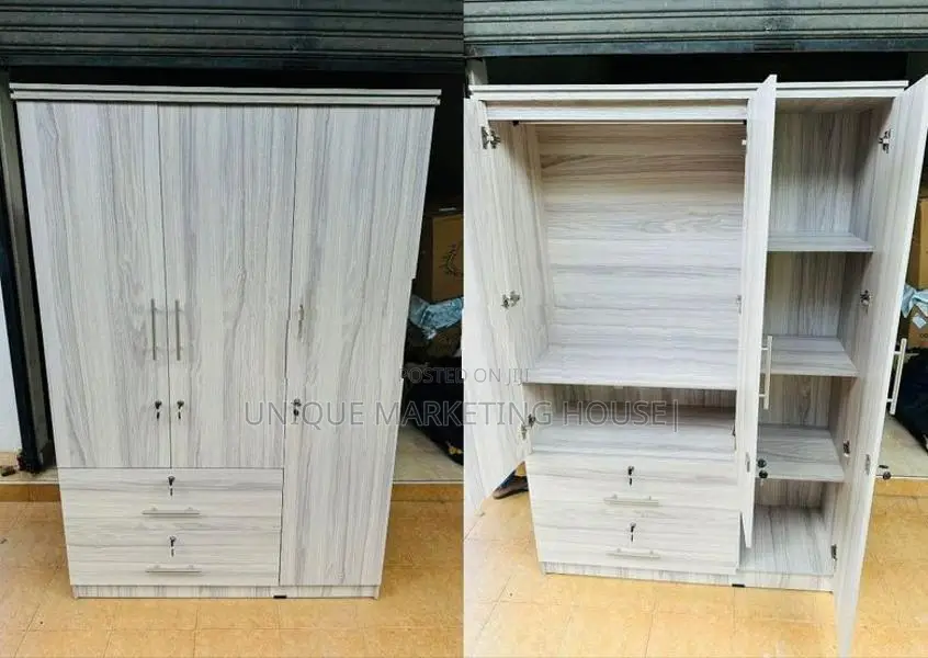 MODERN UNIQUE 3D MELAMINE WARDROBES