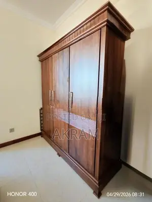 Teak Almairah Cupboard 3 Door (Used)