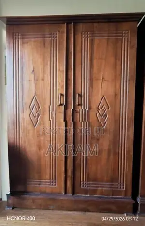Teak Cupboard 2 Door (used)