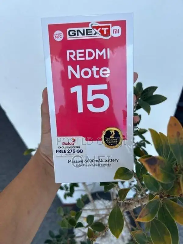 Xiaomi Redmi Note 15 8GB 256GB (Brand New)