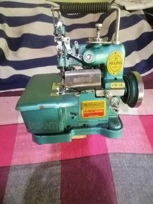 Over Lock Button Hole Machine
