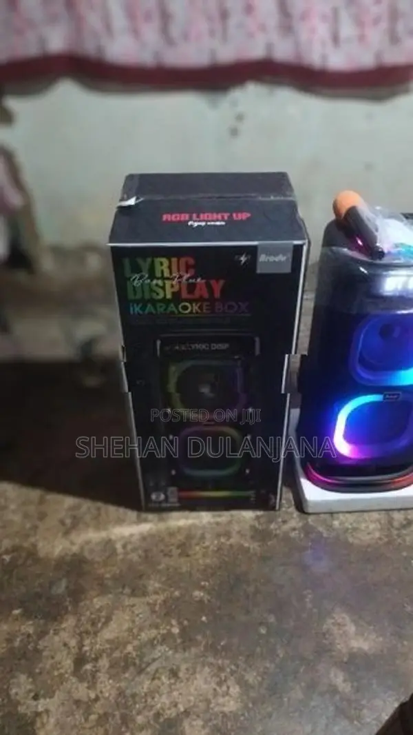 BTS-2120 Karaoke Box Bluetooth Party Speaker