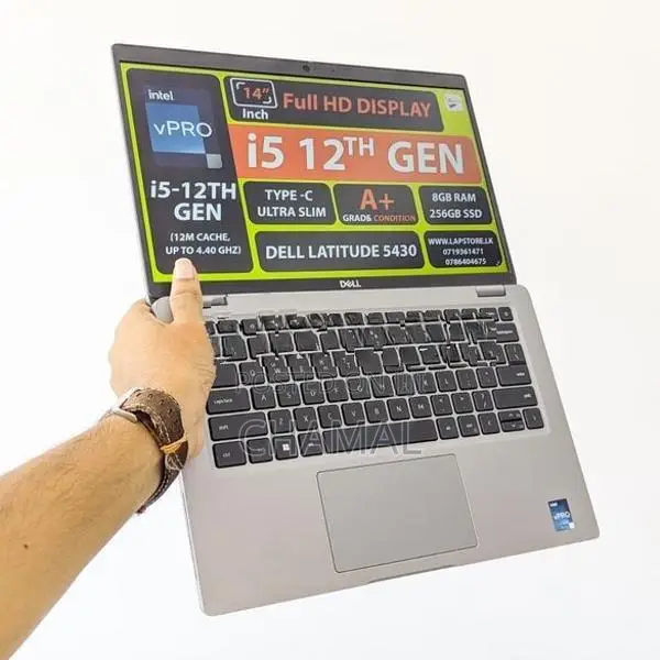 Dell Latitude 5430 core i5 12th Gen|256GB NVMe|8GB RAM|UHD Graphics