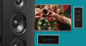 Sonodyne IWO 612 Wall Speaker | Slim Design High Quality Audio System