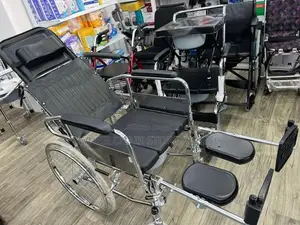 Full Option Commode Wheel Chair