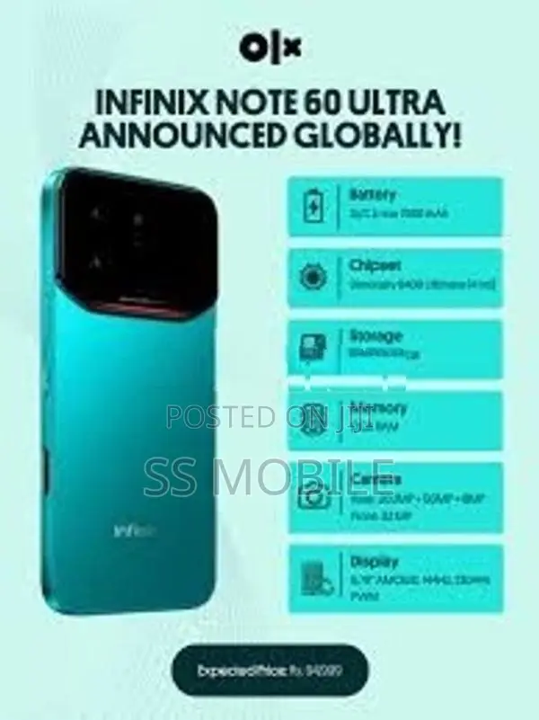 Infinix Note 60 Ultra 512GB (Brand New)