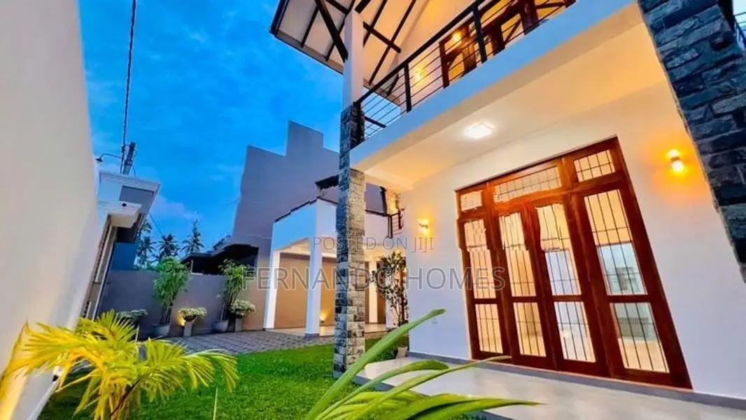 2026 Good Residential Area Brand New 4 BR Up House For Sale In Negombo