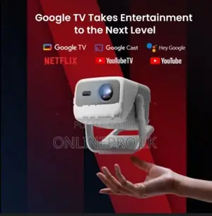 JMGO N1S 4K Gimbal Projector | Ultra Bright Laser Android Smart Cinema