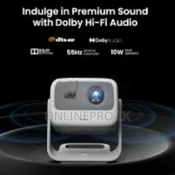 JMGO N1S 4K Gimbal Projector | Ultra Bright Laser Android Smart Cinema