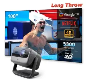 JMGO N1S 4K Gimbal Projector | Ultra Bright Laser Android Smart Cinema