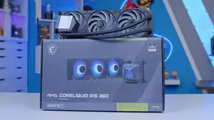 Msi Mag Coreliquid Argb A15 360 Mm Cpu Liquid Cooler (black)