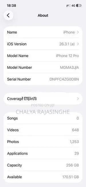 Apple iPhone 12 Pro (Used)