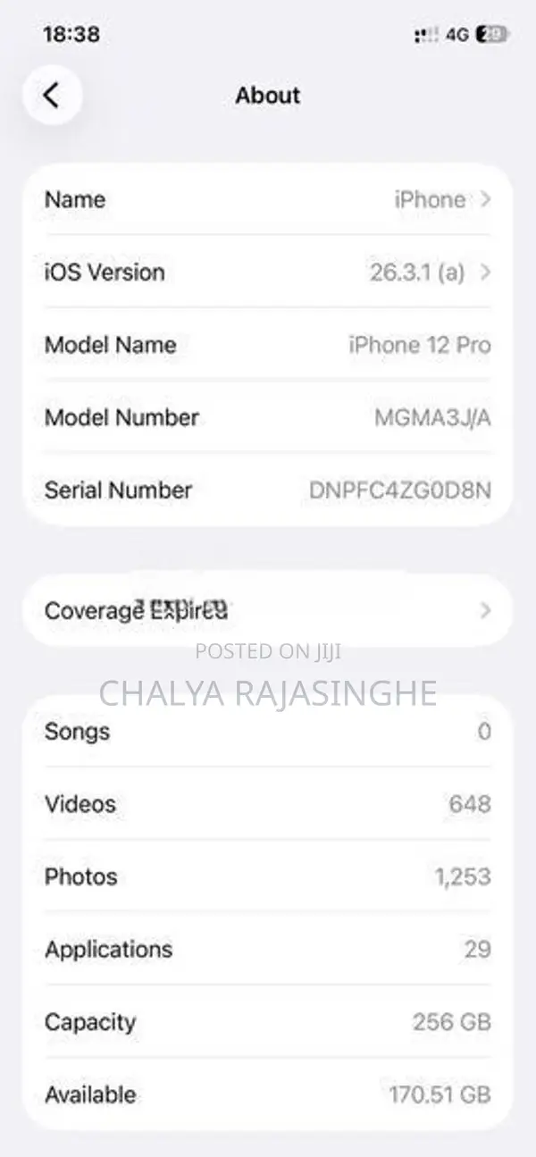Apple iPhone 12 Pro (Used)
