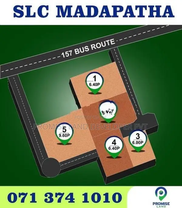 පිළියන්දලට ළඟපාත කහපොළ මඩපාත 6.40.p ඉඩම් කැබලි විකිණීමට D29