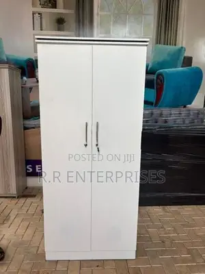 New 2 Door white Melamine Wardrobes