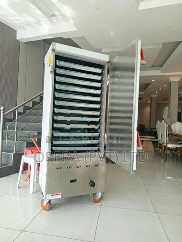 GAS Rice Steamer 12 Trays 42KG