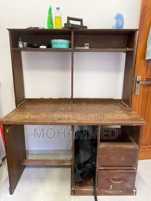 Teak Computer Table