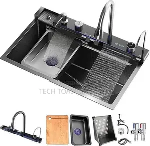 SINK SMART LUXARY HANDMADE 304 SS PIANO TYPE NEW