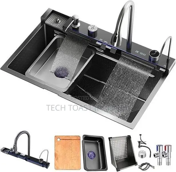 SINK SMART LUXARY HANDMADE 304 SS PIANO TYPE NEW