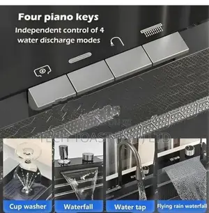SINK SMART LUXARY HANDMADE 304 SS PIANO TYPE NEW