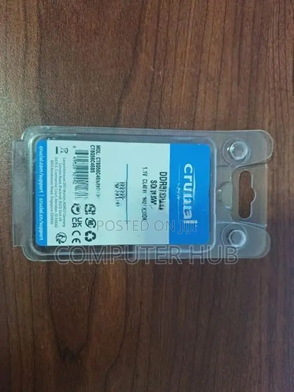 8GB RAM DDR5 Laptop Crucial Brand New