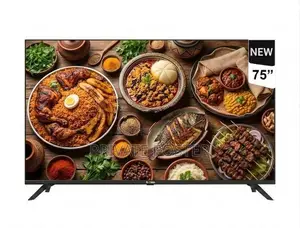 New CHIGO 75" QLED 4K Smart UHD HDR Android TV