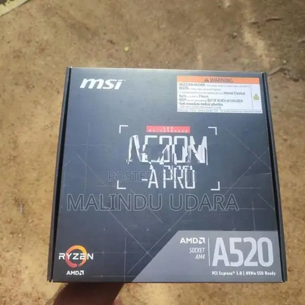 MSI A520M Pc Parts