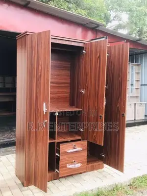 New 3 Door Cloth Hanging Melamine Wardrobes