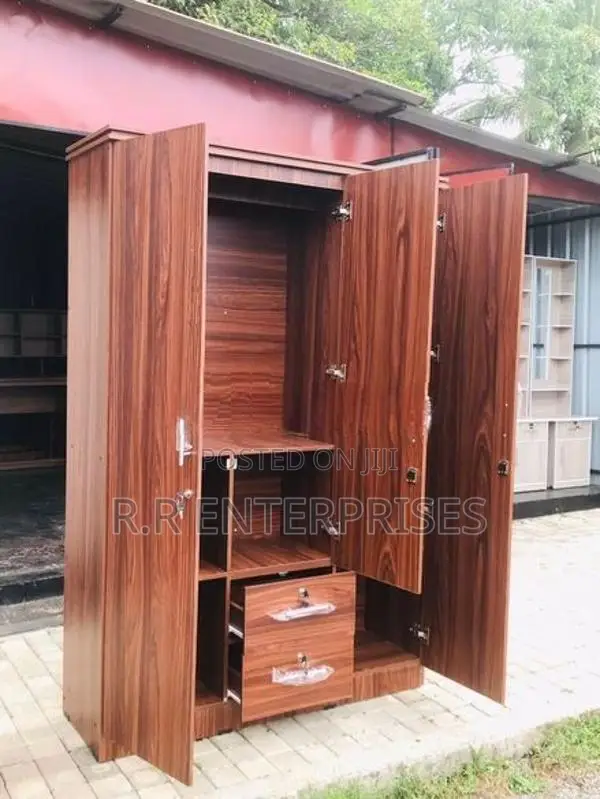 New 3 Door Cloth Hanging Melamine Wardrobes