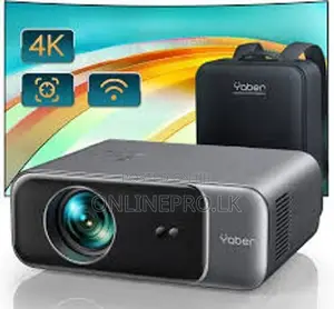 Yaber Pro V9 Projector | Full HD Wireless Streaming Movies & Gaming