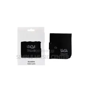 Saga Finish Cloth For Guitar Cleaning