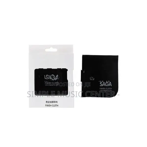 Saga Finish Cloth For Guitar Cleaning