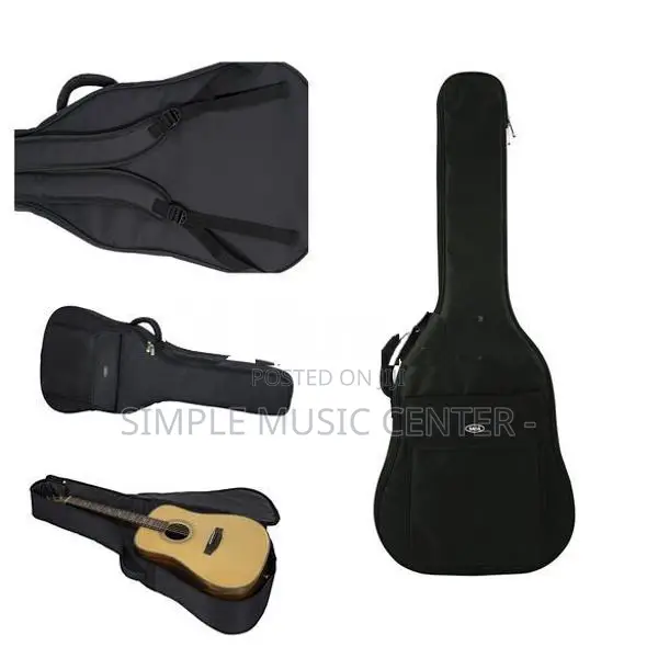 Saga Acoustic Guitar Thick Padded Foam Protect Bag Gig / Cover Case