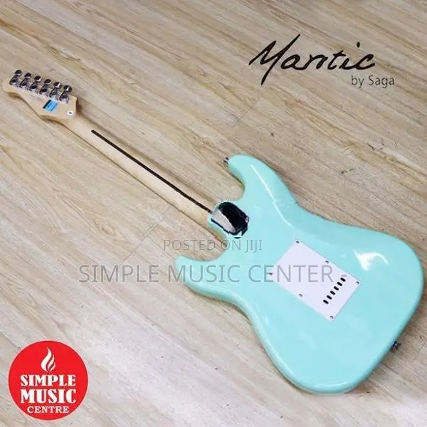 Mantic MST100 HGR S Cutaway Stratocaster Style Electric Guitar
