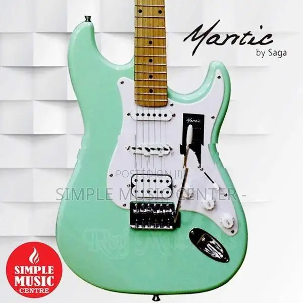 Mantic MST100 HGR S Cutaway Stratocaster Style Electric Guitar