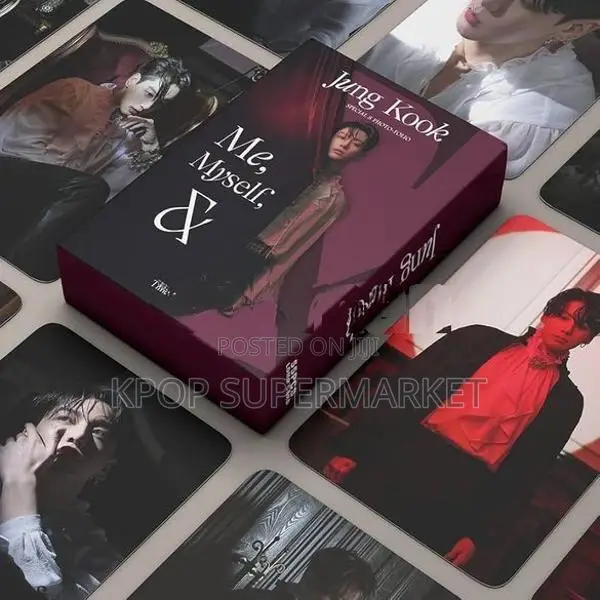 Kpop Bangtan Boys Jungkook Photocards LOMO Cards 55 pcs