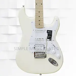 Mantic MST100 HWH S-Style Double Cutaway Electric Guitar