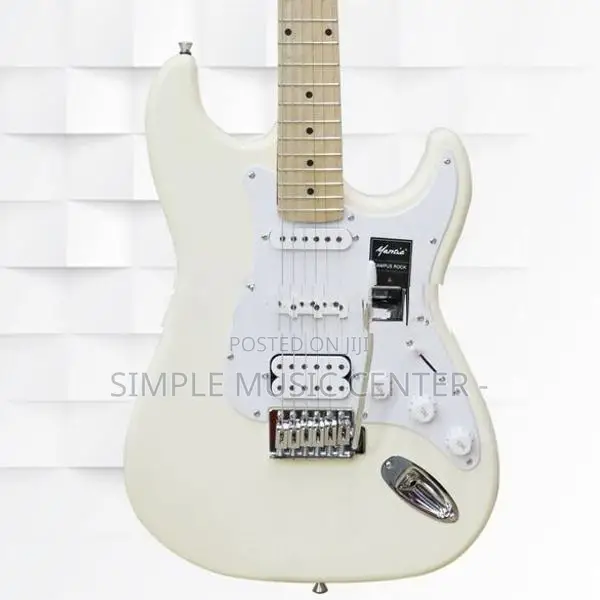 Mantic MST100 HWH S-Style Double Cutaway Electric Guitar