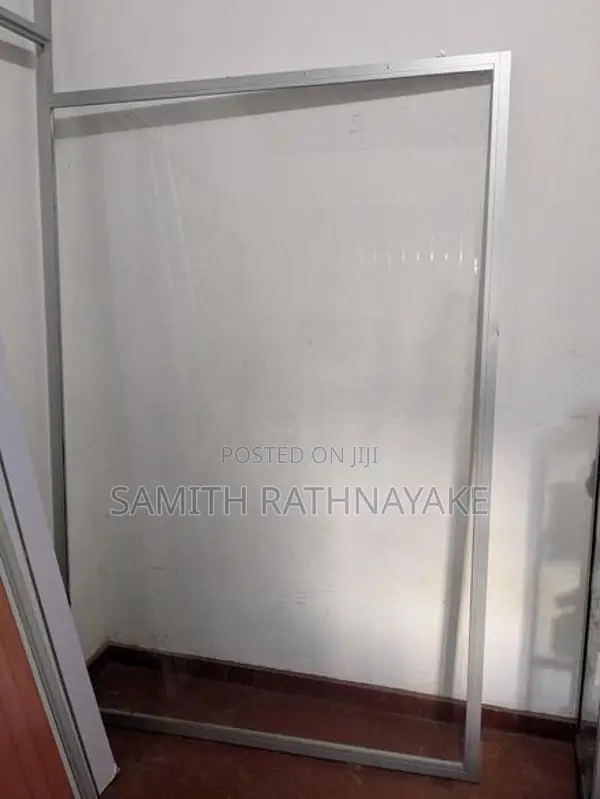 Aluminum Glass Frame with Rack Board