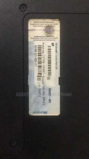 HP Laptop PK 4970