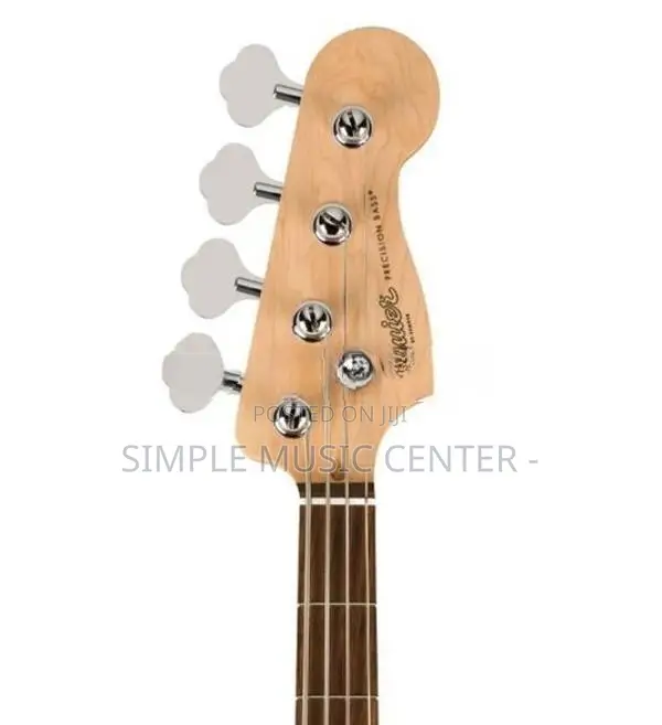 Fender Squier Precision Bass Guitar, Debut Series Laurel FB, Black