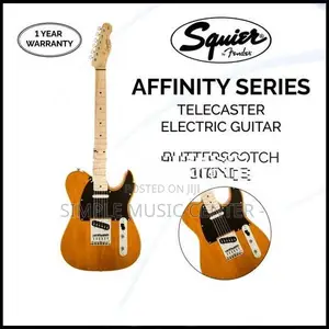 Fender Squier Telecaster Electric Guitar Affinity Series Maple FB